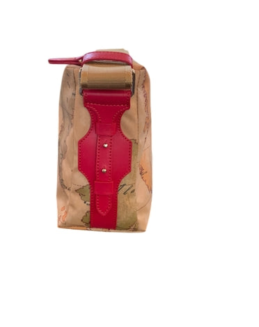 Alviero Martini 1A Classe Tracollina Soft Fusion Geo Classic  LC02 S578 Col 0324 Ibisco